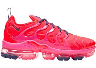 Air VaporMax Plus Bright Crimson Pink Blast (W)