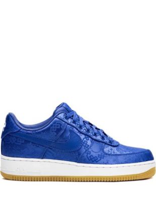 blue silk air force 1
