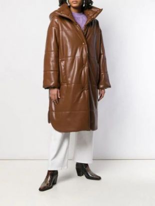 Nanushka Veste Longue à Capuche - Farfetch
