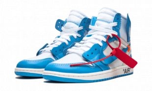 Air Jordan 1 Retro High Off-White University Blue