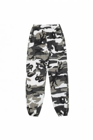 Pantalon cargo camouflage Sixth June gris | SIXTH JUNE officiel