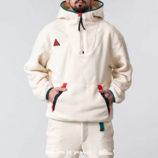 Nike ACG Sherpa Fleece Hoodie Light Cream | Footshop