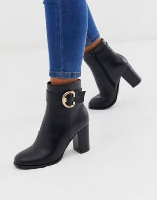 ASOS DESIGN - Relay - Bottines à talons - Noir | ASOS