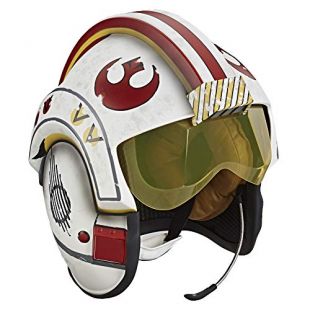 Star Wars The Black Series Luke Skywalker Battle Simulation Helmet Premium Electronic Roleplay Collectible Full Scale Lights and Sounds