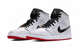 Air Jordan 1 Mid Fearless Edison Chen CLOT