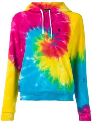 polo tie dye sweater