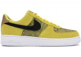Air Force 1 Low Yellow Snakeskin