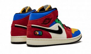 Air Jordan 1 Mid Fearless Blue the Great