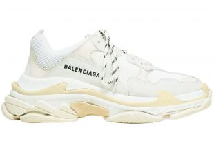 Balenciaga Triple S White 2019