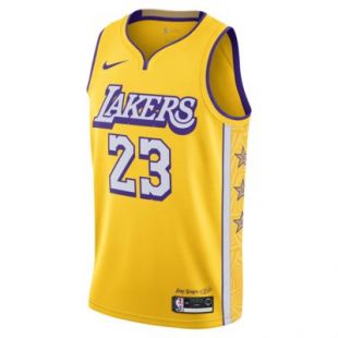 Maillot Nike NBA Swingman LeBron James Lakers â City Edition pour Homme. Nike FR