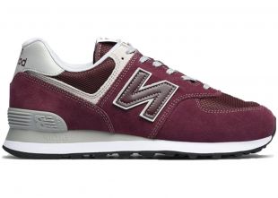 New Balance 574 Burgundy