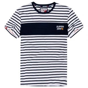 Superdry Stacked Chestband Stripe