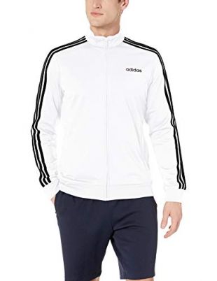 adidas Essentials Men's 3-Stripes Tricot Track Jacket