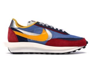 nike sacai bleu rouge jaune