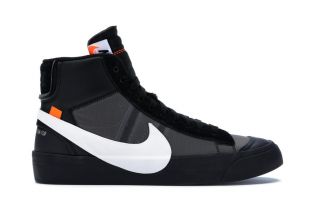 nike blazer off white