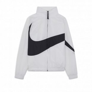 Nike - NIKE SWOOSH WOVEN JACKET - WHITE