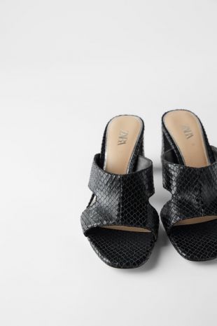 mules a talon zara