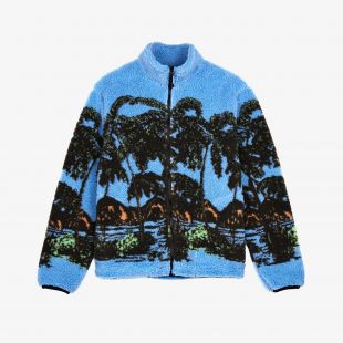 Hawaiian Jacquard Mock