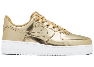 Air Force 1 Low Metallic Gold (W)