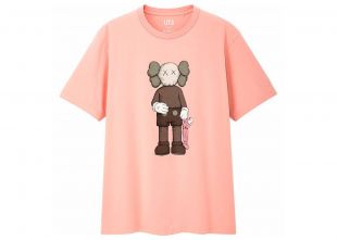 KAWS x Uniqlo Companion Tee (US Sizing) Pink