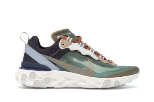 nike react undercover green mist