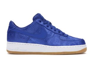Air Force 1 Low CLOT Blue Silk
