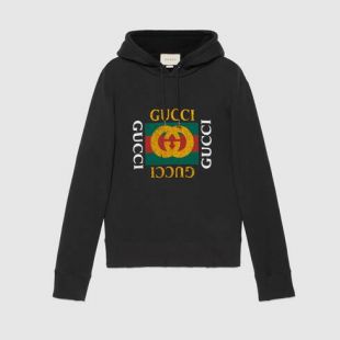 Gucci - Sweat-shirt oversize à logo Gucci