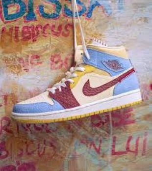 Jordan 1 Mid SE Fearless Maison Chateau Rouge
