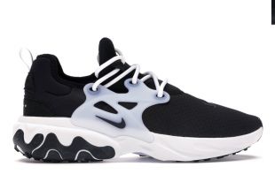 Nike React Presto Black White