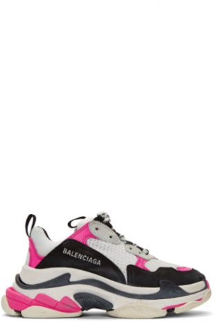 balenciaga triple s femme rose