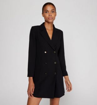 Claudie Pierlot Robe veste R seau courte cintr e Claudie