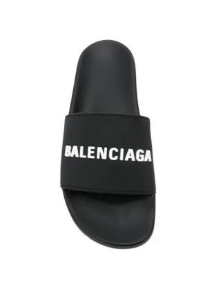 Balenciaga Claquettes à Logo - Farfetch