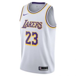 Maillot dâÃ©quipe Nike NBA Swingman LeBron James Lakers Association Edition. Nike FR