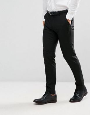 ASOS DESIGN - Pantalon de costume slim - Noir | ASOS