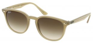 Lunettes de soleil RAY-BAN RB 4259 616613 51/20 Mixte Beige Arrondie Cerclée Tendance 51mmx20mm 85&euro;