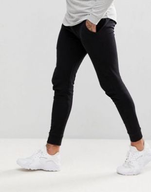 ASOS DESIGN - Pantalon de jogging ultra ajusté - Noir | ASOS