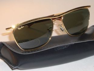 Ray Ban W1307 Wsar G15 UV Olympian II DLX RECTANGULARS Sunglasses | eBay