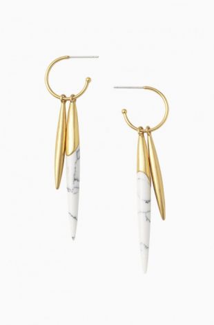 Boucles d'oreilles QUILL DROP