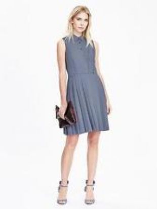 robe chemise bas plissé taille 2
