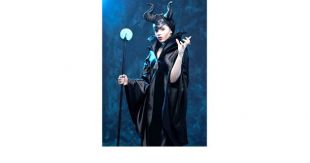 Dames adultes Disney Costume maléfique Large (UK 14 16)