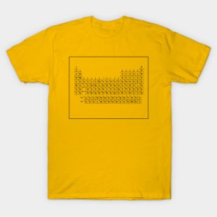 Original Dustin's Periodic Table Shirt - STRANGER THINGS - Season 2 T-Shirt