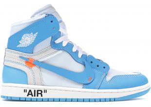Jordan 1 Retro High Off-White University Blue
