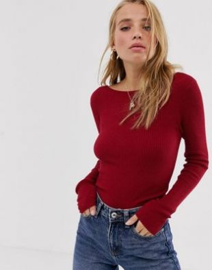 Urban Bliss - Pull ajusté croisé dans le dos | ASOS