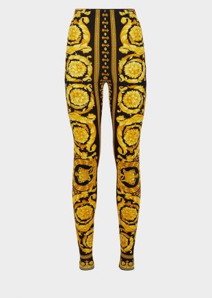 Wild Barocco Print Leggings