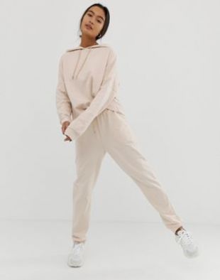 ASOS DESIGN - hoodie de survêtement et pantalon de jogging slim avec liens à nouer | ASOS
