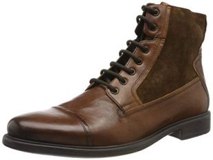 Geox U Terence C, Botas Clasicas para Hombre, Marrón (Cognac C6001), 42 EU