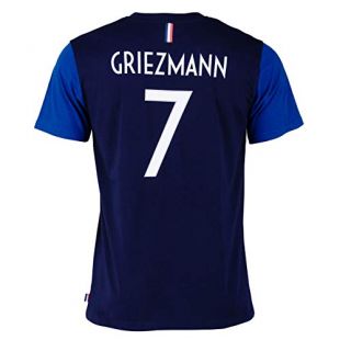 Colis à 0.99 Maillot foot supporter équipe de France Coupe du Monde avec Kylian Mbappé, Antoine Griezmann , 10 ans FFF, NEUF - Vêtements Colis à 0.99 Maillot foot supporter équipe de France Coupe du Monde avec Kylian Mbappé, Antoine Griezmann , 10 ans FFF, NEUF - Vêtements