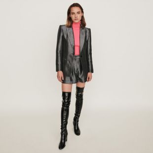 119VALERY Veste de tailleur en Lurex