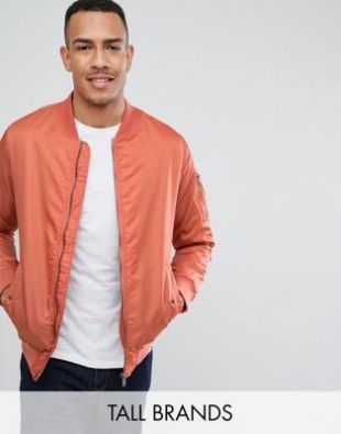 TALL Ma1 Bomber Jacket