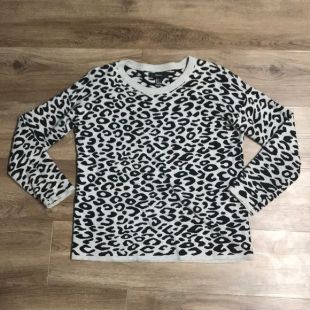 Animal print sweater